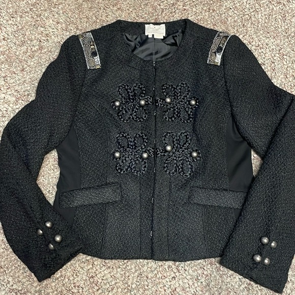 Kate spade wool embellished blazer - Picture 1 of 10